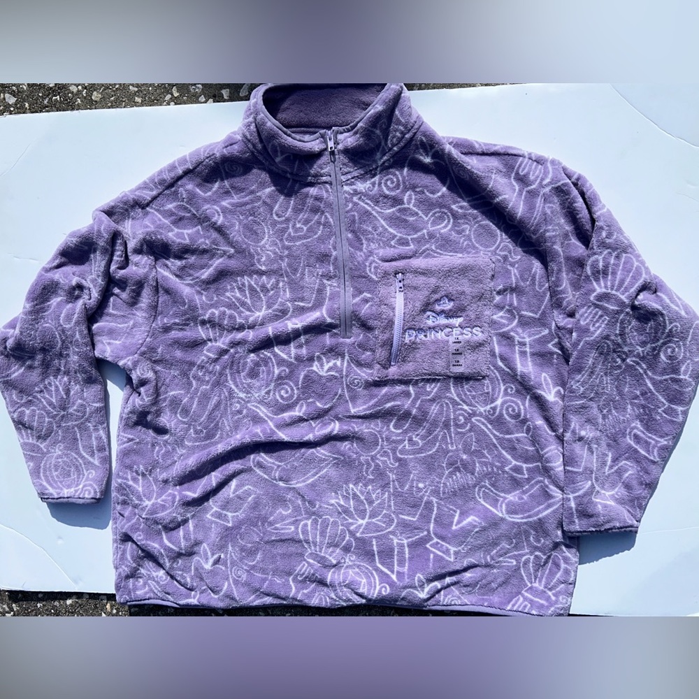Disney Princess 1/4 Zip Fleece